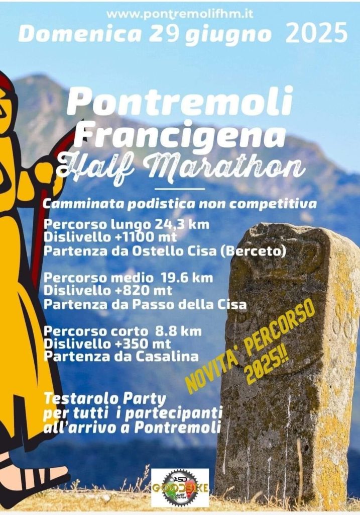 Pontremoli Francigena Half Marathon